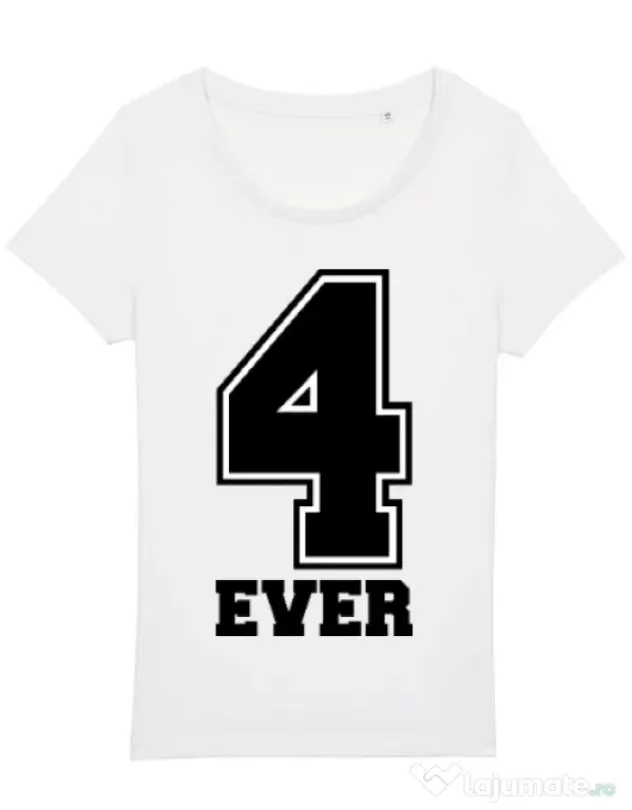 Tricou STANLEY STELLA dama Forever Alb