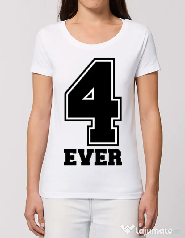 Tricou STANLEY STELLA dama Forever Alb