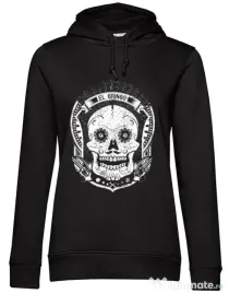 Hoodie dama cu gluga El gringo Negru