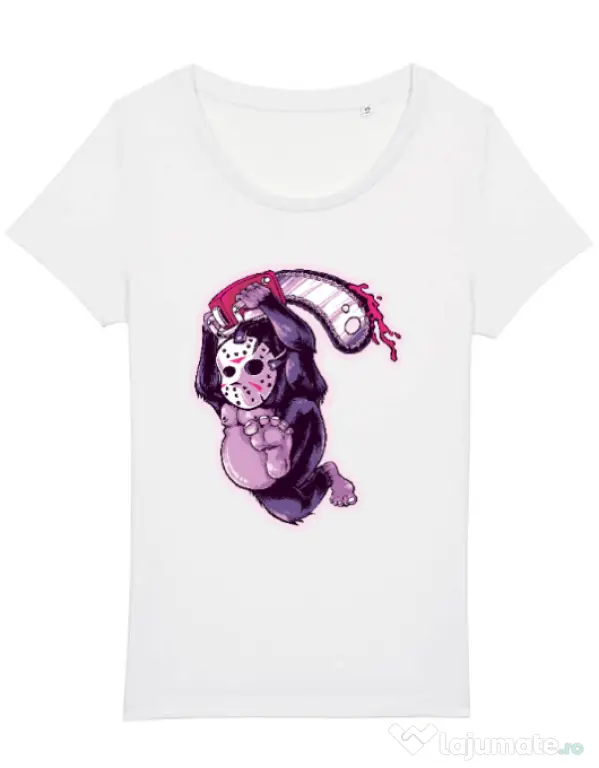 Tricou STANLEY STELLA dama Kong revenge Alb