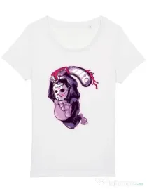 Tricou STANLEY STELLA dama Kong revenge Alb