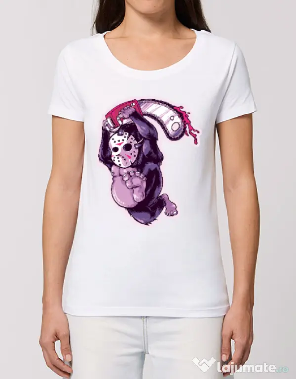 Tricou STANLEY STELLA dama Kong revenge Alb