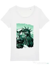Tricou STANLEY STELLA dama Save the liberty Alb