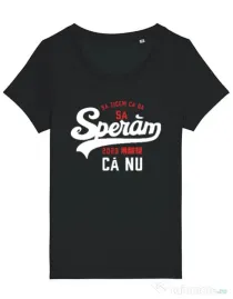 Tricou STANLEY STELLA dama Sa speram ca nu Negru