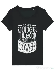 Tricou STANLEY STELLA dama Book cover Negru