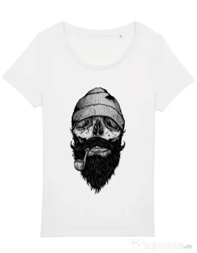 Tricou STANLEY STELLA dama Bone sailor Alb