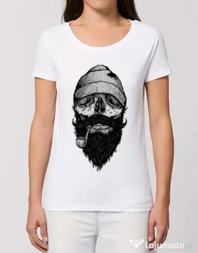 Tricou STANLEY STELLA dama Bone sailor Alb
