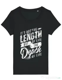 Tricou STANLEY STELLA dama Depth of life Negru