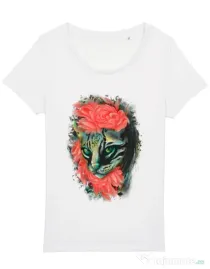 Tricou STANLEY STELLA dama Offspring Alb