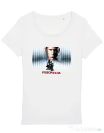 Tricou STANLEY STELLA dama Trapped Alb