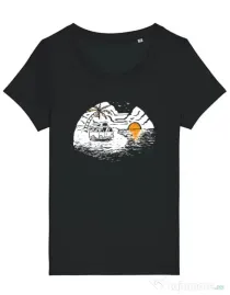 Tricou STANLEY STELLA dama Van beach Negru