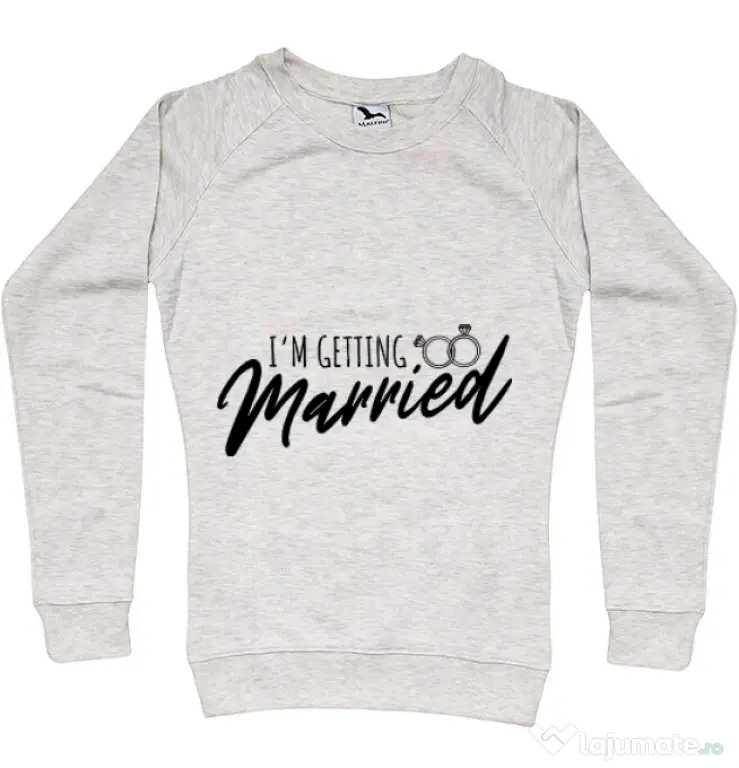 Bluza Mireasa ADLER Im getting married Migdala melanj