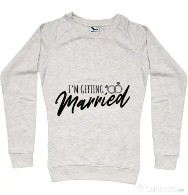 Bluza Mireasa ADLER Im getting married Migdala melanj