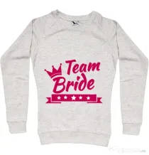 Bluza Petrecerea burlacitelor ADLER Team Bride Migdala melanj