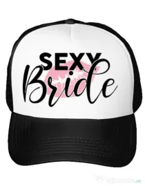Sapca personalizata Mireasa Sexy bride Alb