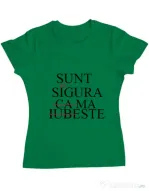 Tricou Burlacite ADLER Sunt singura Verde