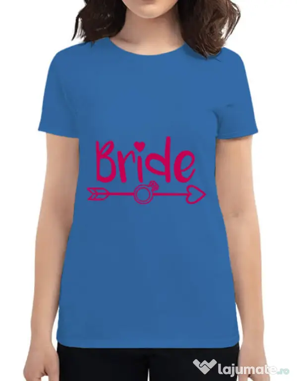 Tricou Mireasa ADLER Bride Albastru azuriu
