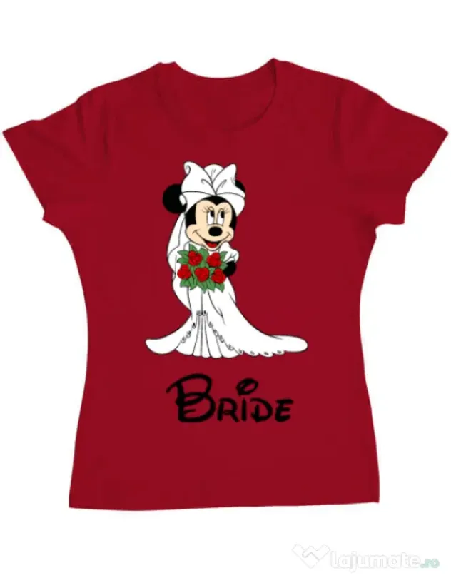 Tricou Mireasa ADLER Bride Minnie Rosu