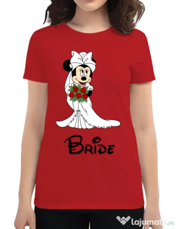 Tricou Mireasa ADLER Bride Minnie Rosu