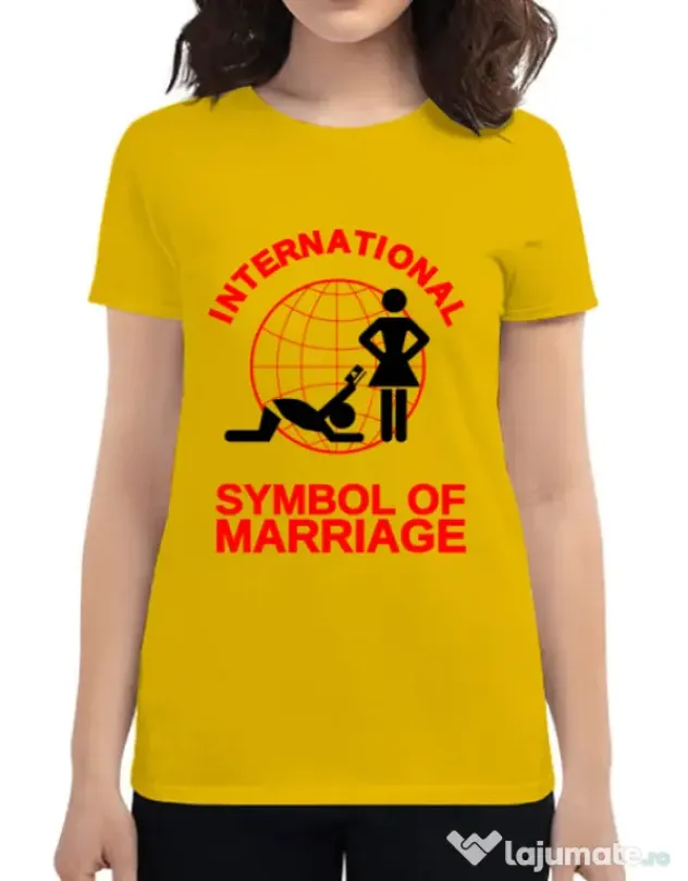Tricou Mireasa ADLER Symbol of marriage Galben