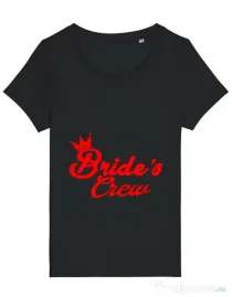 Tricou Petrecerea burlacitelor STANLEY STELLA Brides crew Negru
