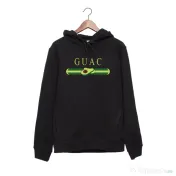 Hanorac personalizat negru unisex Guac 