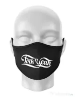 Masca personalizata reutilizabila Folk yeah Negru