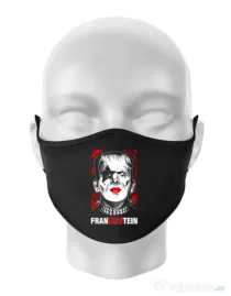 Masca personalizata reutilizabila FRANKISSTEIN Negru