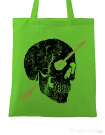 Sacosa din panza Arrow Verde mar
