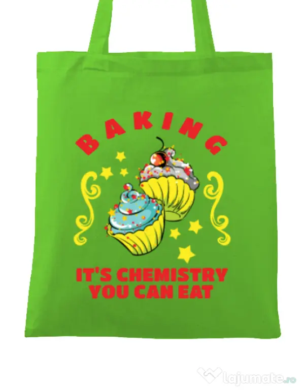 Sacosa din panza Baking Verde mar