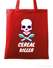 Sacosa din panza Cereal killer Rosu