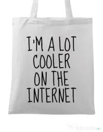 Sacosa din panza Cooler on the internet Alb