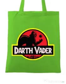 Sacosa din panza Darth Vader Verde mar