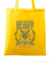 Sacosa din panza Death or Glory Galben