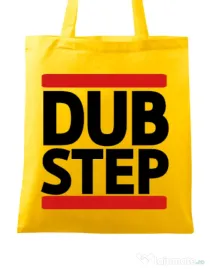 Sacosa din panza Dubstep Galben