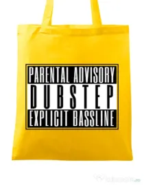 Sacosa din panza Explicit bassline Galben