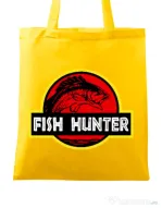 Sacosa din panza Fish hunter Galben