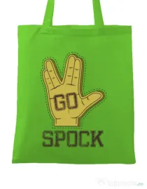 Sacosa din panza Go spock Verde mar