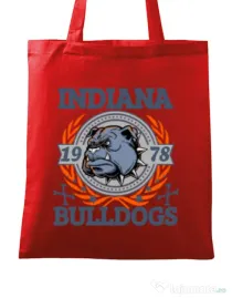 Sacosa din panza Indiana Bulldogs Rosu
