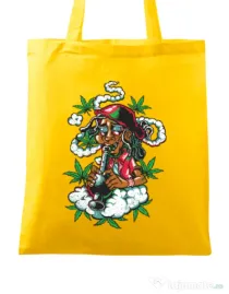 Sacosa din panza Jamaican Galben