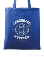 Sacosa din panza Long Board Forever Albastru regal