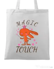 Sacosa din panza Magic touch Alb 