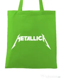Sacosa din panza Metallica Verde mar