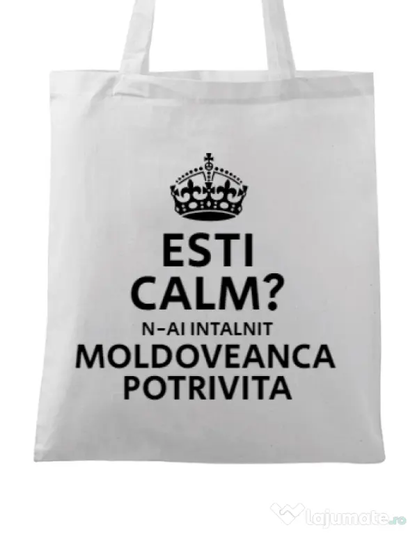 Sacosa din panza Moldoveanca potrivita Alb