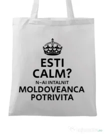 Sacosa din panza Moldoveanca potrivita Alb