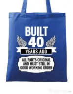 Sacosa din panza Original parts Albastru regal