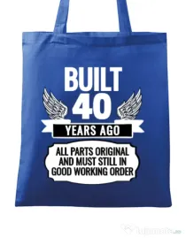 Sacosa din panza Original parts Albastru regal
