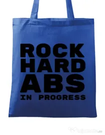Sacosa din panza Rock hard Albastru regal