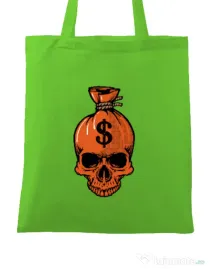 Sacosa din panza Sack Verde mar