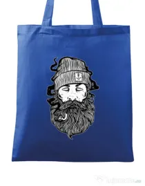 Sacosa din panza Sailor Man Albastru regal